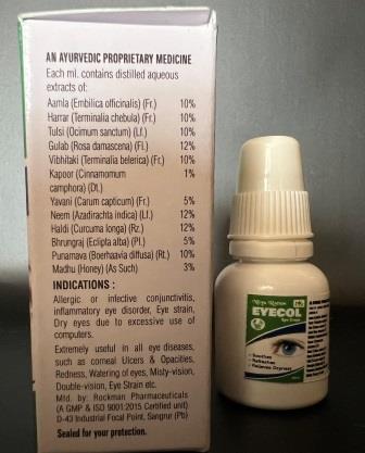 Nitya Rattan Eyecol Eye Drops